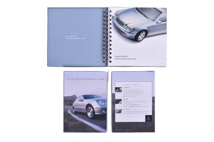 Three Mercedes-Benz Press Kits and DVDs - 2003 E-Class