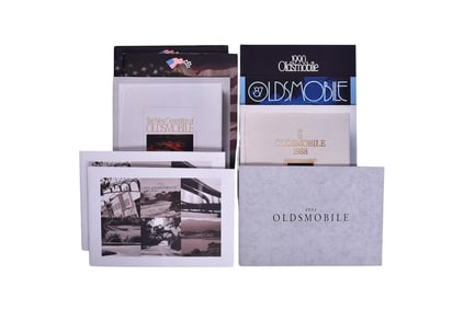 Ten Oldsmobile Sales and Racing Brochures 1987-1996