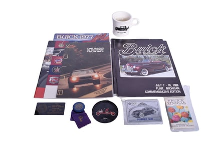 Buick Promotional Books, Anniversary Program, Dealership Smalls, etc.