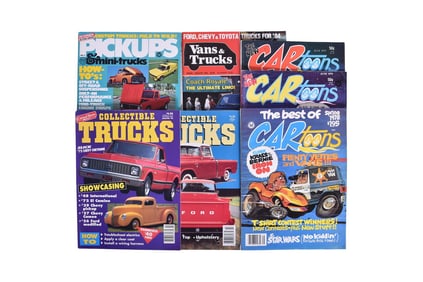 7 Car, Truck and Van Magazines - CARtoons, Peterson Mini Trucks, Vans and Trucks, etc.