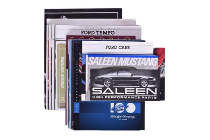 Thirty-Nine Pieces Of Ford Sales And Promotional Material- Mustang From 1987 To 1995, 1988 Ford