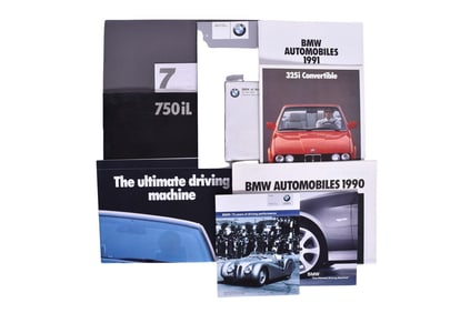 Ten Pieces Of Promotional Materials For BMW From 1990 To 2004- 7 Series Special Offer Packet, 325i