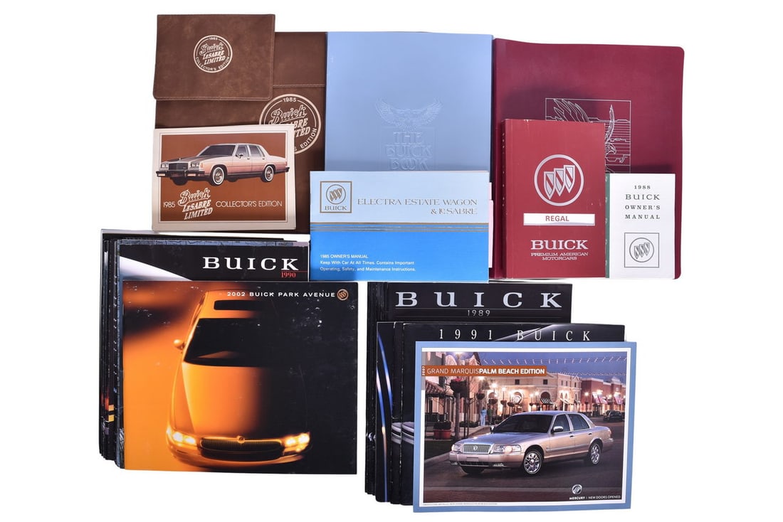 Thirty-Five Pieces Of Buick Sales And Promotional Literature From 1980'- 2000's- 1985 Buick Le Sabre (1 of 3)