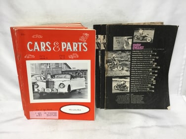 Cars & Parts, Motor Cyclist, and More - 22 Issues