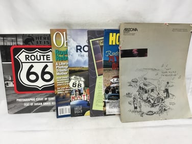 Route 66 Photographic Essay and Four Magazines