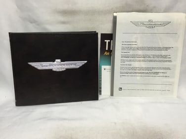 Signed Copy! - Thunderbird: An Odyssey in Automotive Design
