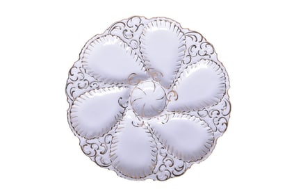 Pennsylvania Railroad China Philadelphia Oyster Plate