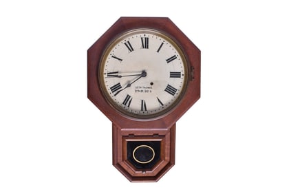 Seth Thomas Pennsylvania Railroad #3214 Bellaire Station Depot Wall Clock