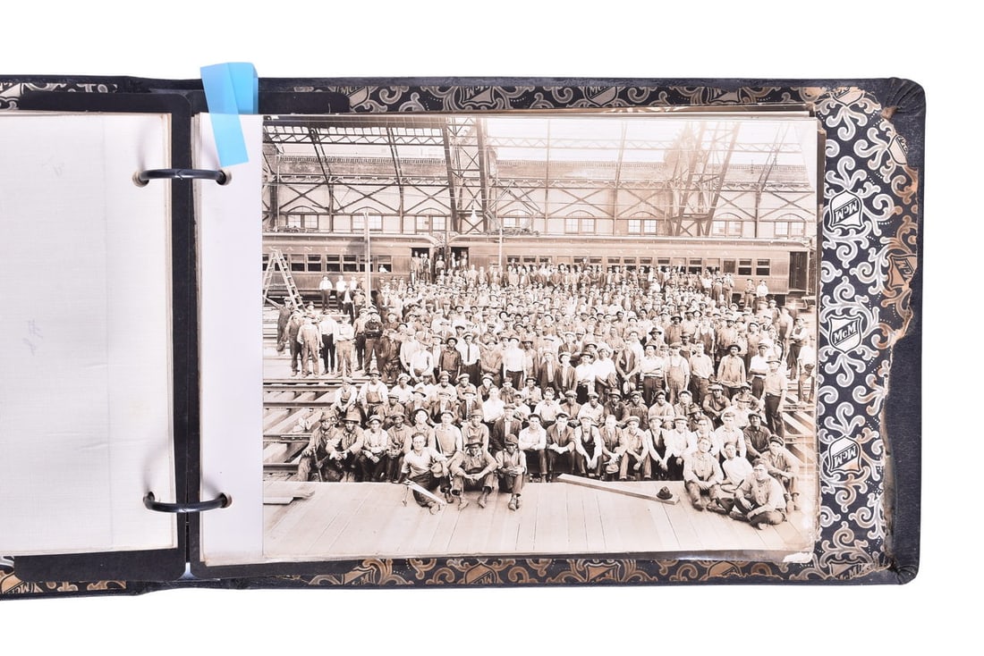 1923 Pennsylvania Railroad Broad Street Station Fire Photo Album by Edward H. Reuss, Jr. (1 of 9)