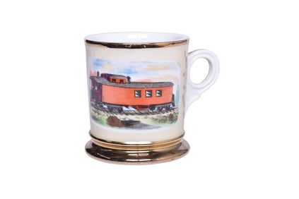 Railroad Caboose Occupational Shaving Mug