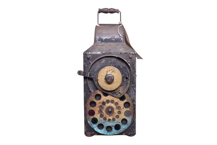 Peter Gray Boston & Maine Railroad Engineer's Eye Test Lamp for Color and Visibility