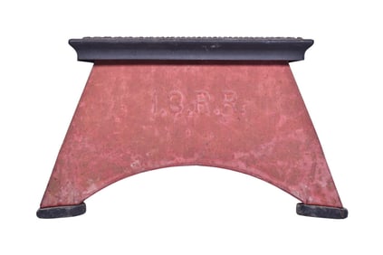 Illinois Central Railroad Morton Steel Step Box