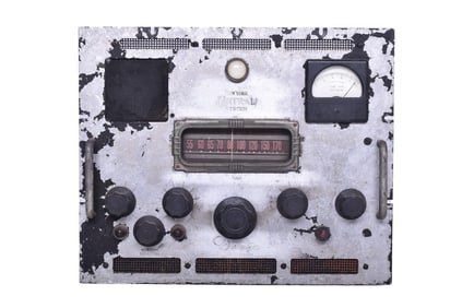 New York Central Railroad Marked Dormitzer Radio