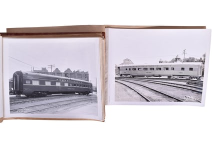 76 Pennsylvania Railroad Sleeper and Coach Car Photos from Pullman Archives