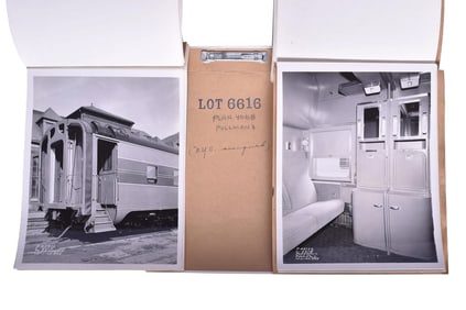 65 New York Central Railroad Sleeper Car Photos from Pullman Archives