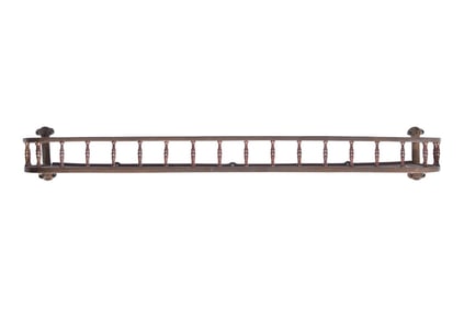 Brass Railroad Passenger Car Baggage Rack