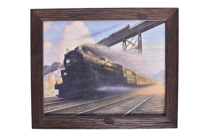 1925 New York Central Calendar Top