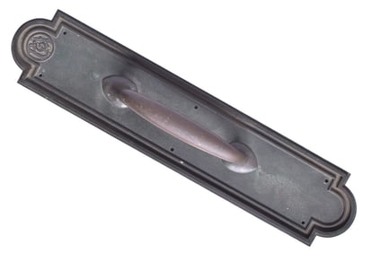 Boston and Albany Large Brass Door Handle