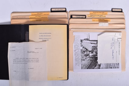 Long Island Railroad, Central Railroad of New Jersey Wreck Files from the Budd Company Archives