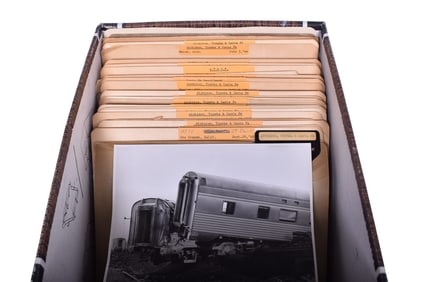Santa Fe Railway Railroad Wreck Files from the Budd Company Archives