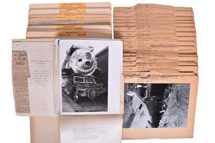 Southern Pacific Railroad Wreck Files from the Budd Company Archives