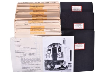 Boston & Maine Plus Two East Coast Railroads Wreck Files from the Budd Company Archives
