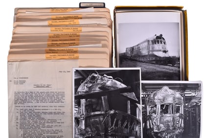 Chicago, Burlington & Quincy Railroad Wreck Files from the Budd Company Archives