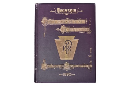 1890 Pennsylvania Railroad Athletic Association Souvenir Book