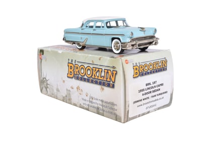 Brooklin BRK197 1955 Lincoln Capri Four-Sedan Sedan
