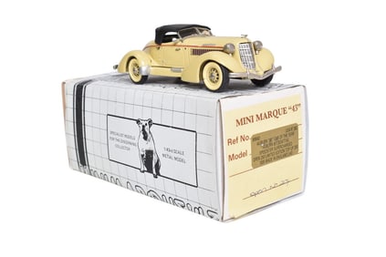 Mini Marque US 28C 1935 Auburn 851 Boattail Speedster Supercharged