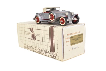 Mini Marque US 23B 1929/31 Cord L29 Cabriolet Closed