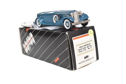 Western Models 1933 Chrysler Imperial Custom Eight Convertible