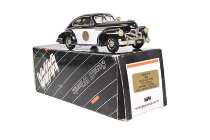 Western Models WMS 67P 1941 Buick Century California Highway Patrol
