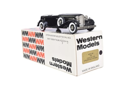 Western Models WMS 28X 1933 Cadillac V16 Convertible Victoria