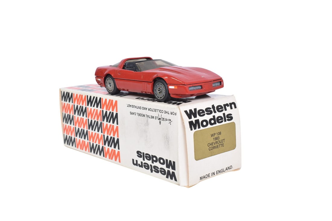 Western Models WP 108 1983 Chevrolet Corvette (1 of 3)