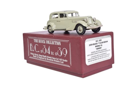 Brooklin BC020 1934 Buick Club Sedan Model 61