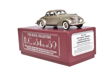 Brooklin BC0012 1937 Buick Special Two-Door Coupe M-46