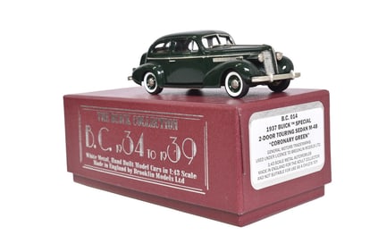 Brooklin BC014 1937 Buick Special Two-Door Touring Sedan M-48