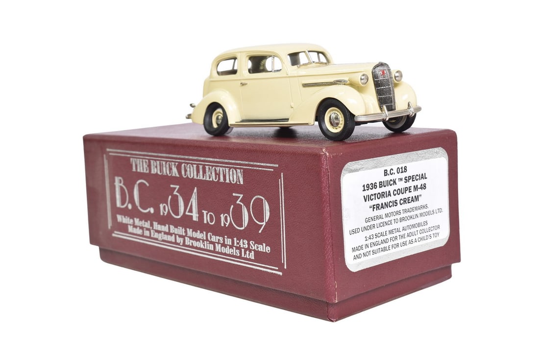 Brooklin BC018 1936 Buick Special Victoria Coupe M-48 (1 of 3)