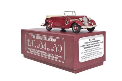 Brooklin BC023 1934 Buick Series 60 Four-Door Convertible Phaeton M-68C