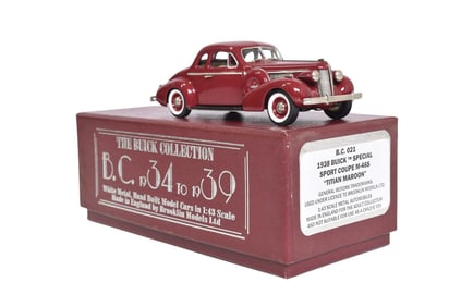 Brooklin BC021 1938 Buick Special Sport Coupe M46S