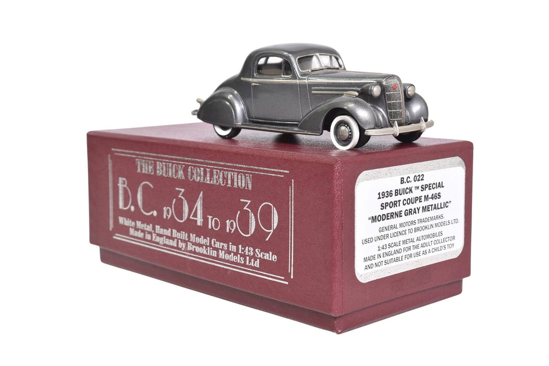 Brooklin BC022 1936 Buick Special Sport Coupe M-46S (1 of 3)