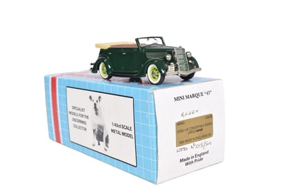 Mini Marque US 45B 1935 Ford V/8 Convertible Sedan Open