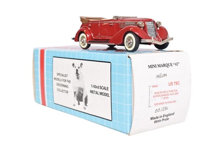 Mini Marque US 79C 1935 Auburn 851/2 Phaeton Supercharged ACD 2000