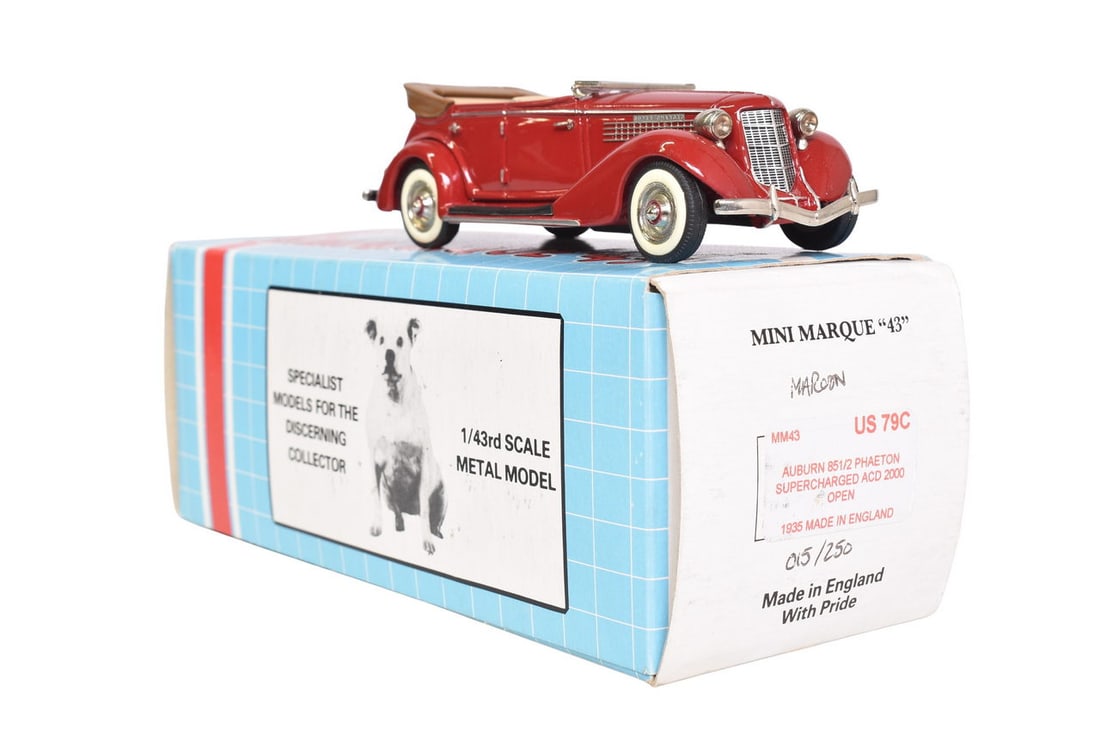 Mini Marque US 79C 1935 Auburn 851/2 Phaeton Supercharged ACD 2000 (1 of 3)
