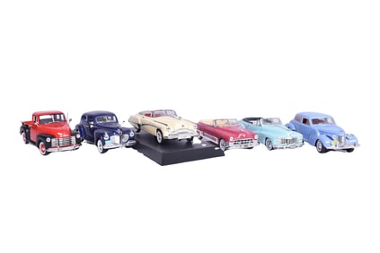 Six Signature Models 1940s-1950s Car Models