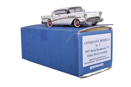Conquest Models Nr. 7 1957 Buick Roadmaster 75 Four-Door Riviera Hardtop