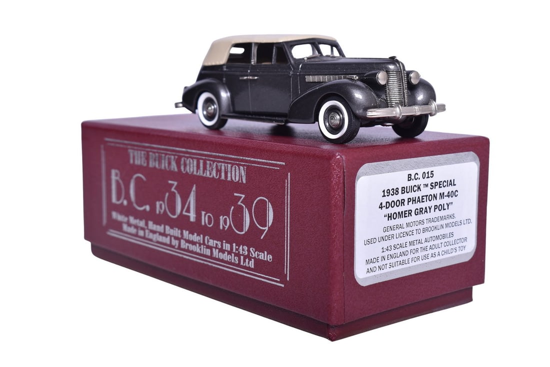 Brooklin BC015 1938 Buick Special Four-Door Phaeton M-40C (1 of 3)