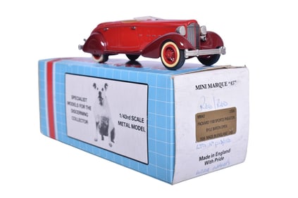Mini Marque US50 1934 Packard 1108 Sports Pheaton Byle Baron Open