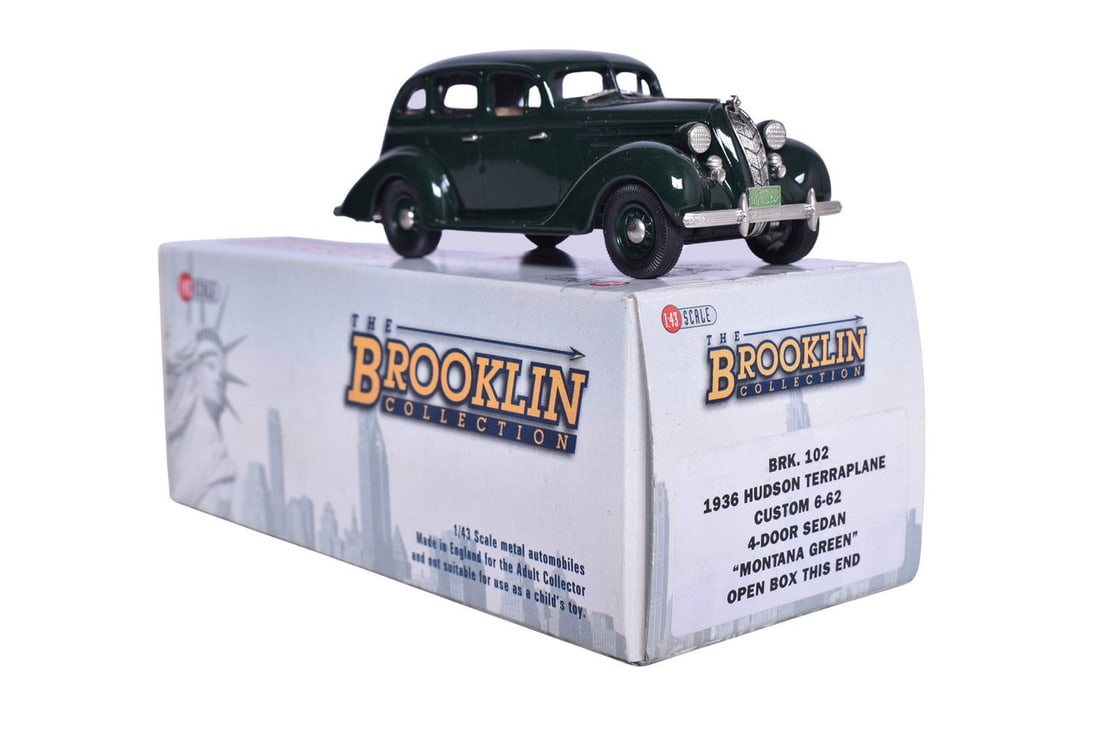 Brooklin BRK102 1936 Hudson Terraplane Custom 6-62 Four-Door Sedan (1 of 3)
